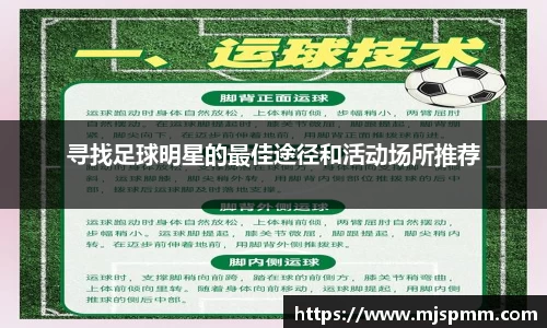 寻找足球明星的最佳途径和活动场所推荐